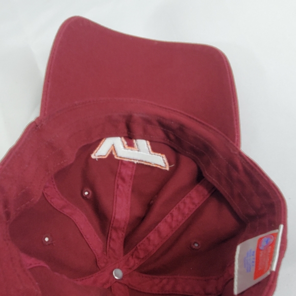 Virginia Tech Hokies Hat VT Mascot Logo Licensed Cap Embroidered Strapback OS. - Picture 9 of 12